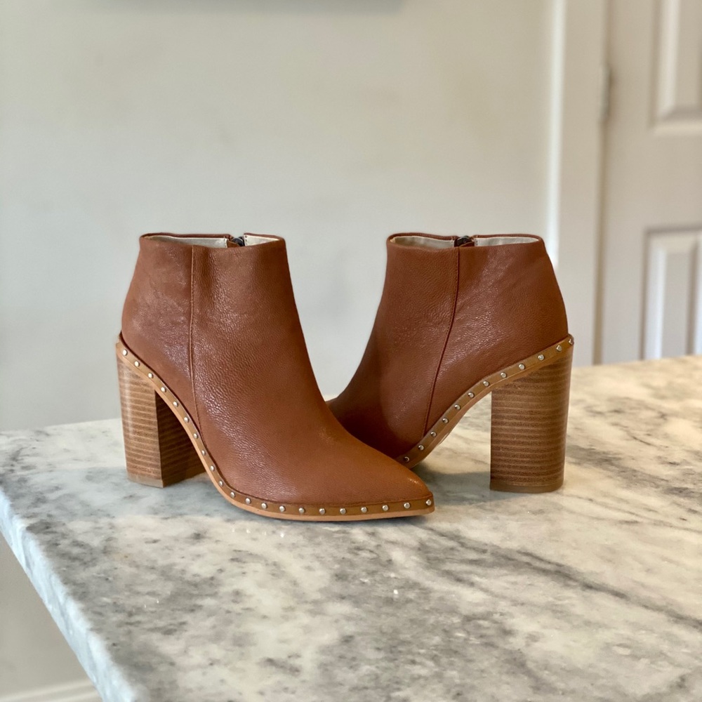 Sol Sana Ajax Booties Tan